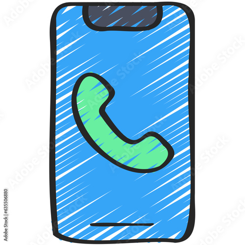 Phone Call Mobile Icon
