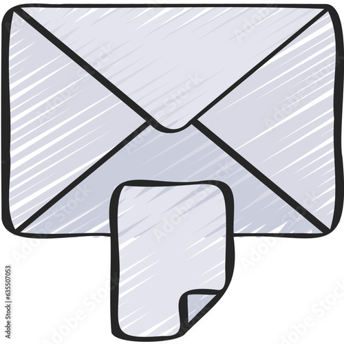 Draft Email Icon
