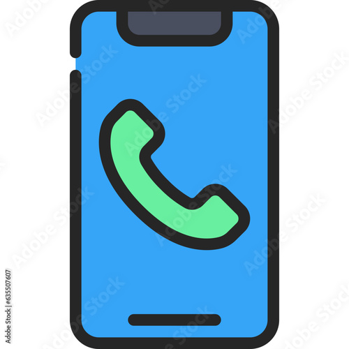 Phone Call Mobile Icon