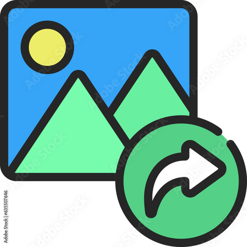 Share Image Icon