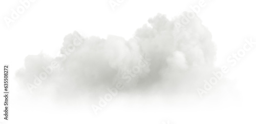 Isolated smooth clouds ozone sunlight on transparent backgrounds 3d render png