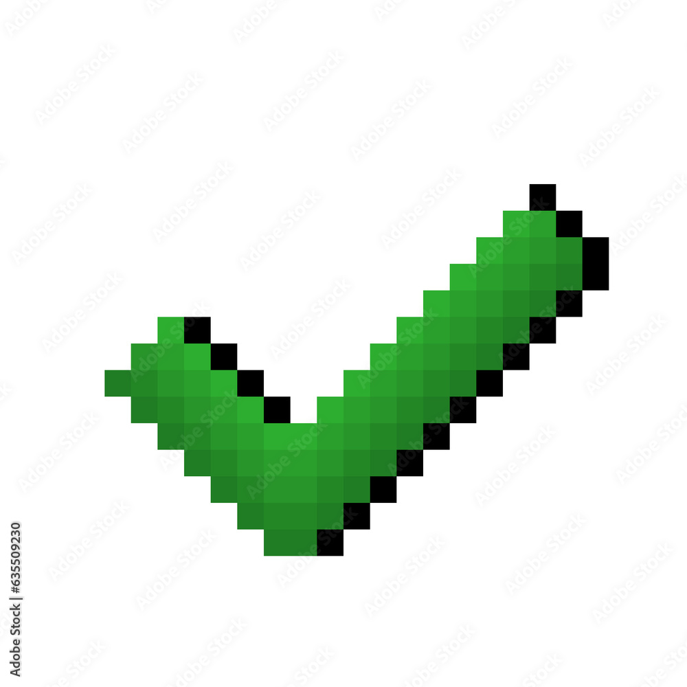 Fototapeta premium green check mark