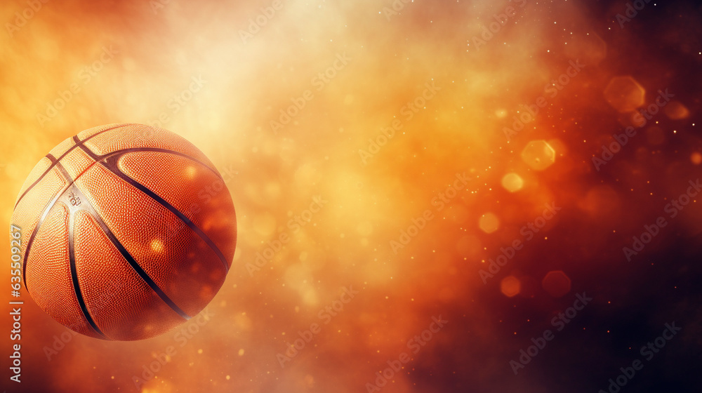 basketball on a sparkling gold background basketball on a sparkling gold background
