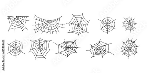 Abstract spider web for web backdrop design. Grunge texture.