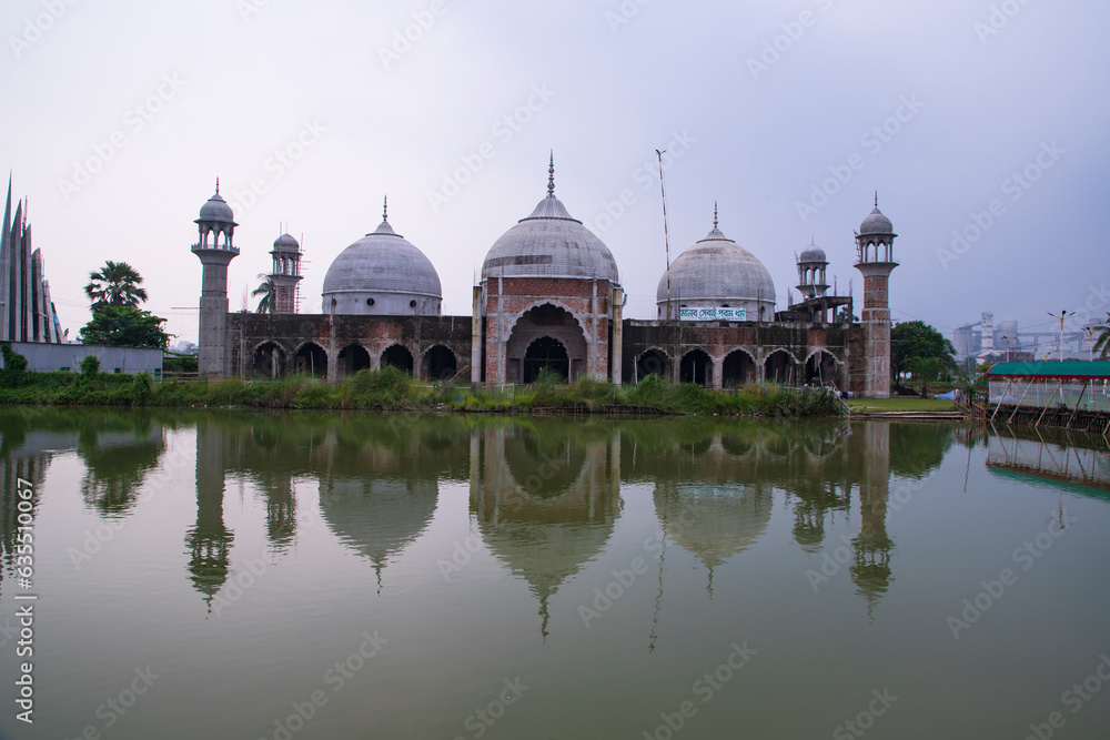 Most Beautiful architecture Mosque of Kutubbagh Darbar Sharif, Bandar, Narayanganj, bangladesh