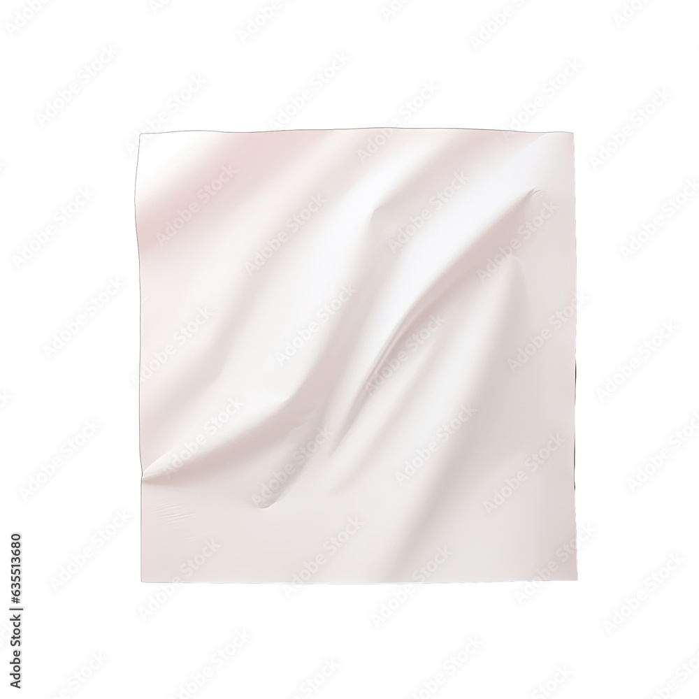 White document Alone on isolated in transparent background White document Alone on isolated in transparent background
