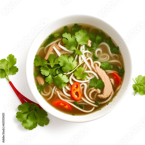 vegetable soup with shrimp