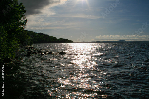 sunset lough neagh