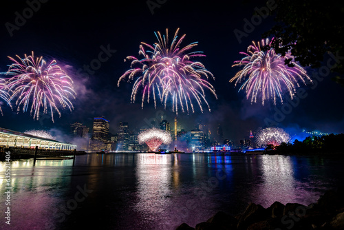 July 4th Macy's Fireworks in New York