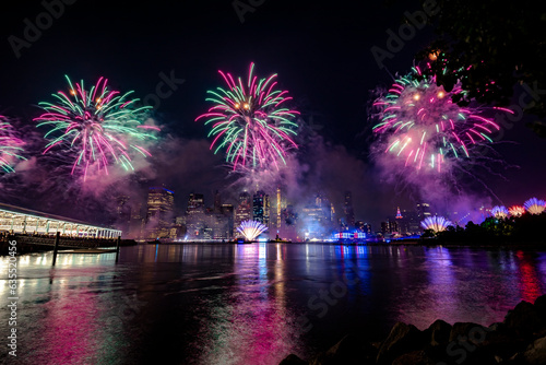 July 4th Macy's Fireworks in New York
