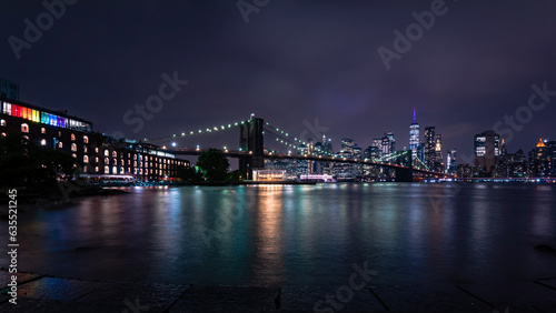 Night Views on Lower Manhattan