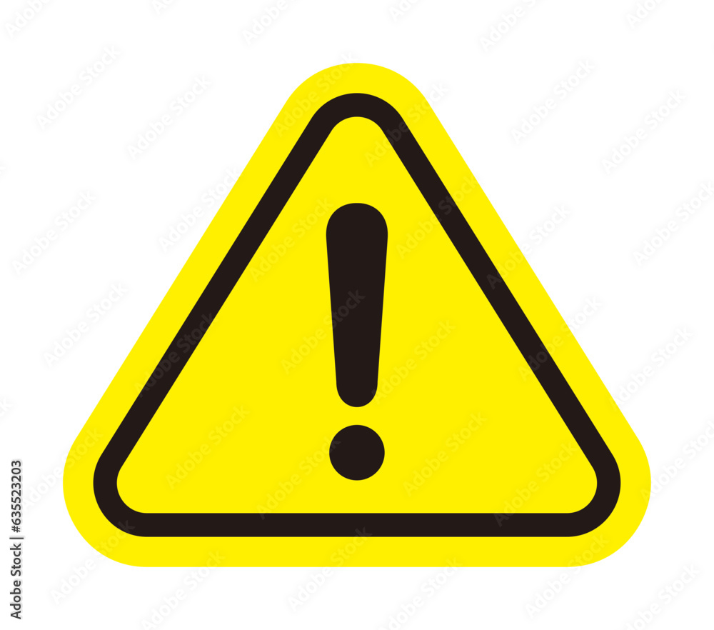 vector danger sign, warning sign, attention sign, exclamation mark. hazard warning icon. design for app and web vector danger sign, warning sign, attention sign, exclamation mark. hazard warning icon. design for app and web