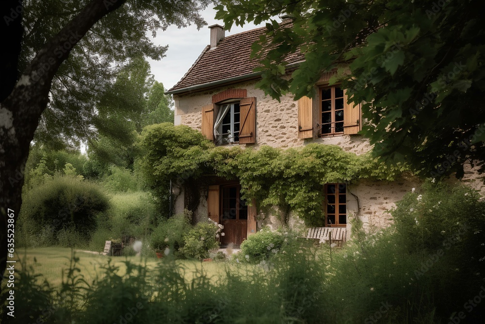 old abandoned house made by midjourney old abandoned house made by midjourney