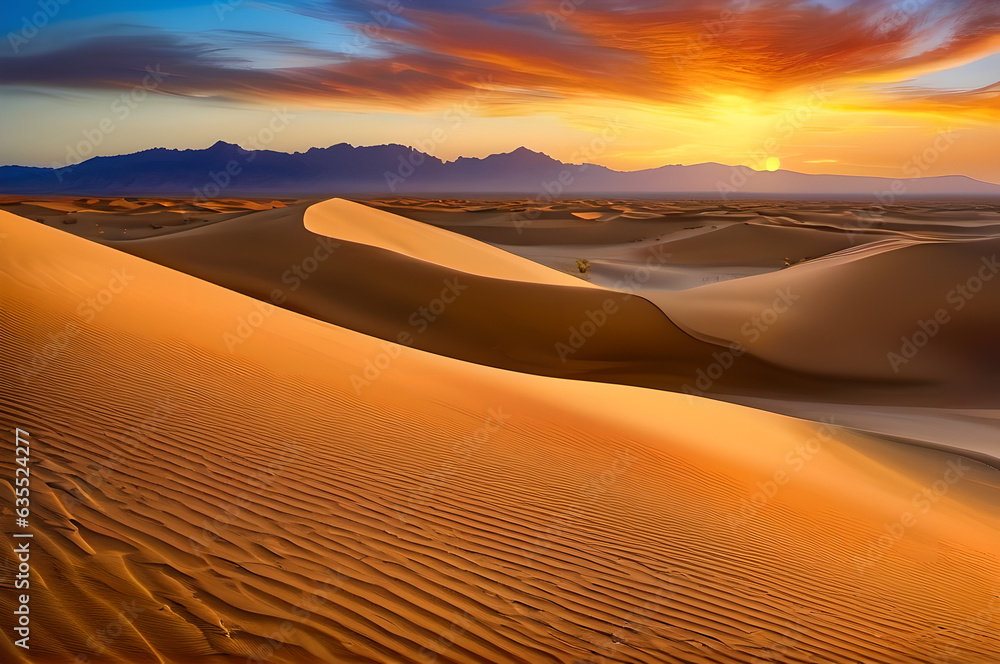 Desert Horizons: A Celestial Symphony