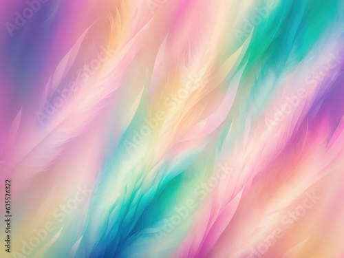 pastel colour feather abstract background 