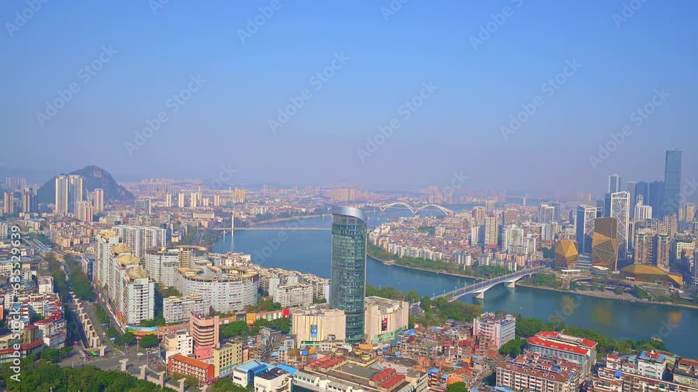 Urban Scenery of Liuzhou City, Guangxi, China Urban Scenery of Liuzhou City, Guangxi, China