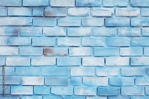 Pastel blue brickwall background