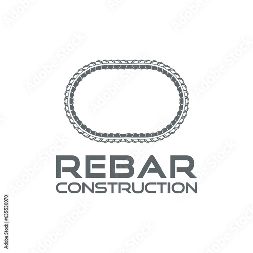 rebar reinforcement logo design