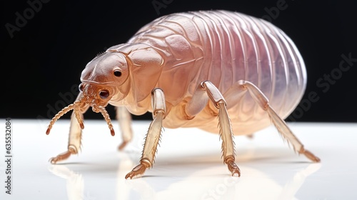 Close Up Human Flea