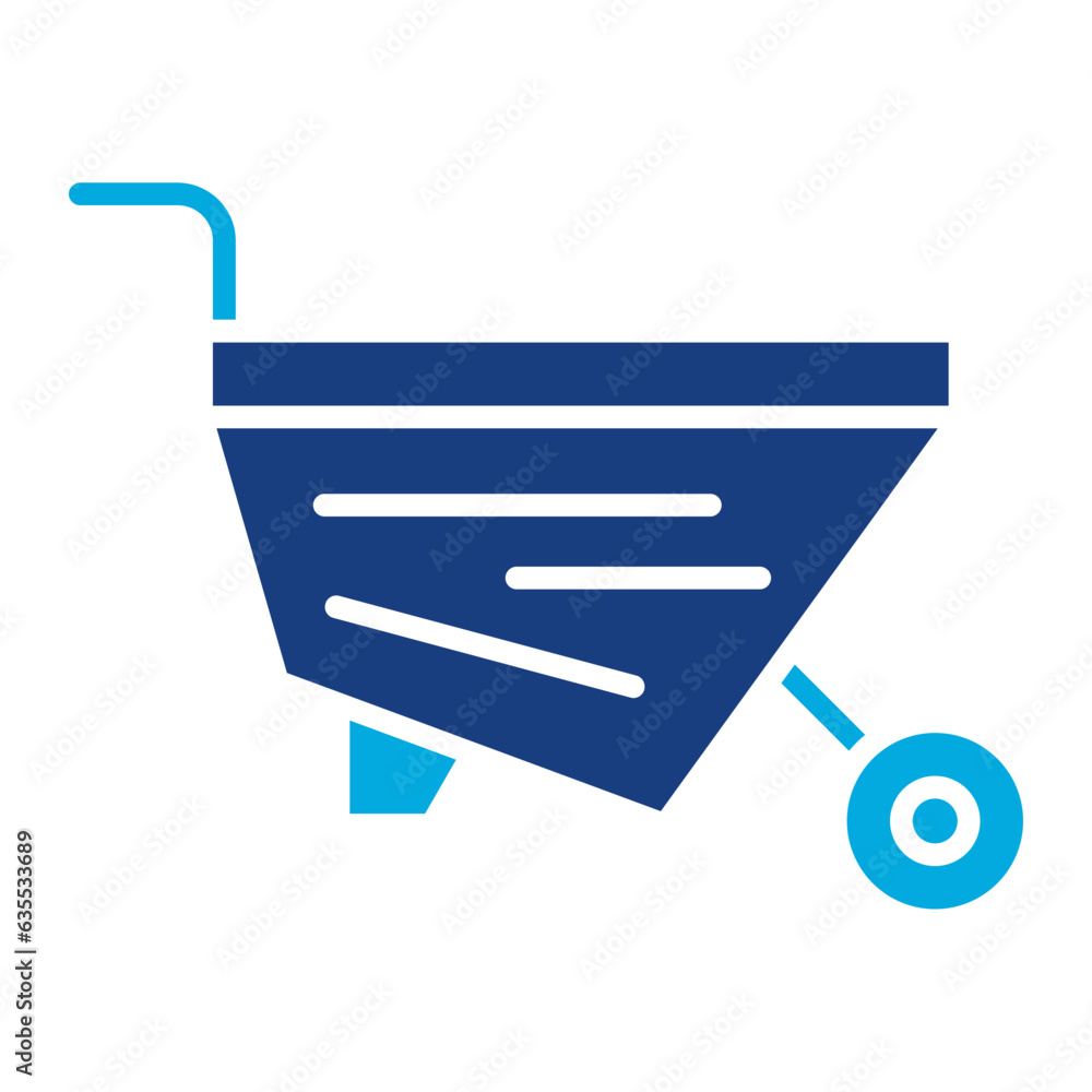 Wheelbarrow Icon Wheelbarrow Icon