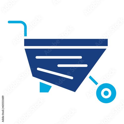 Wheelbarrow Icon
