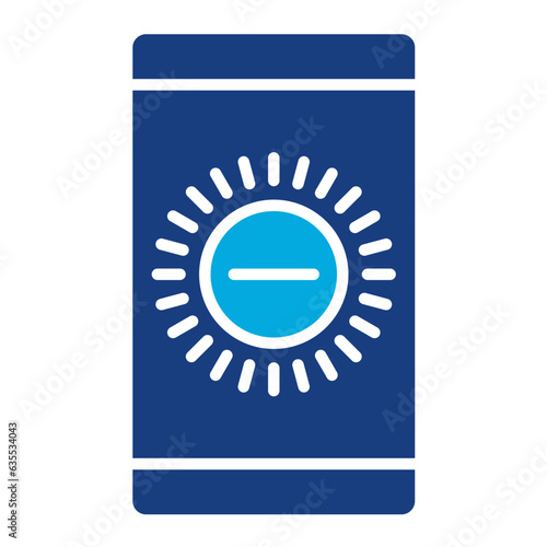 Brightness Low Icon