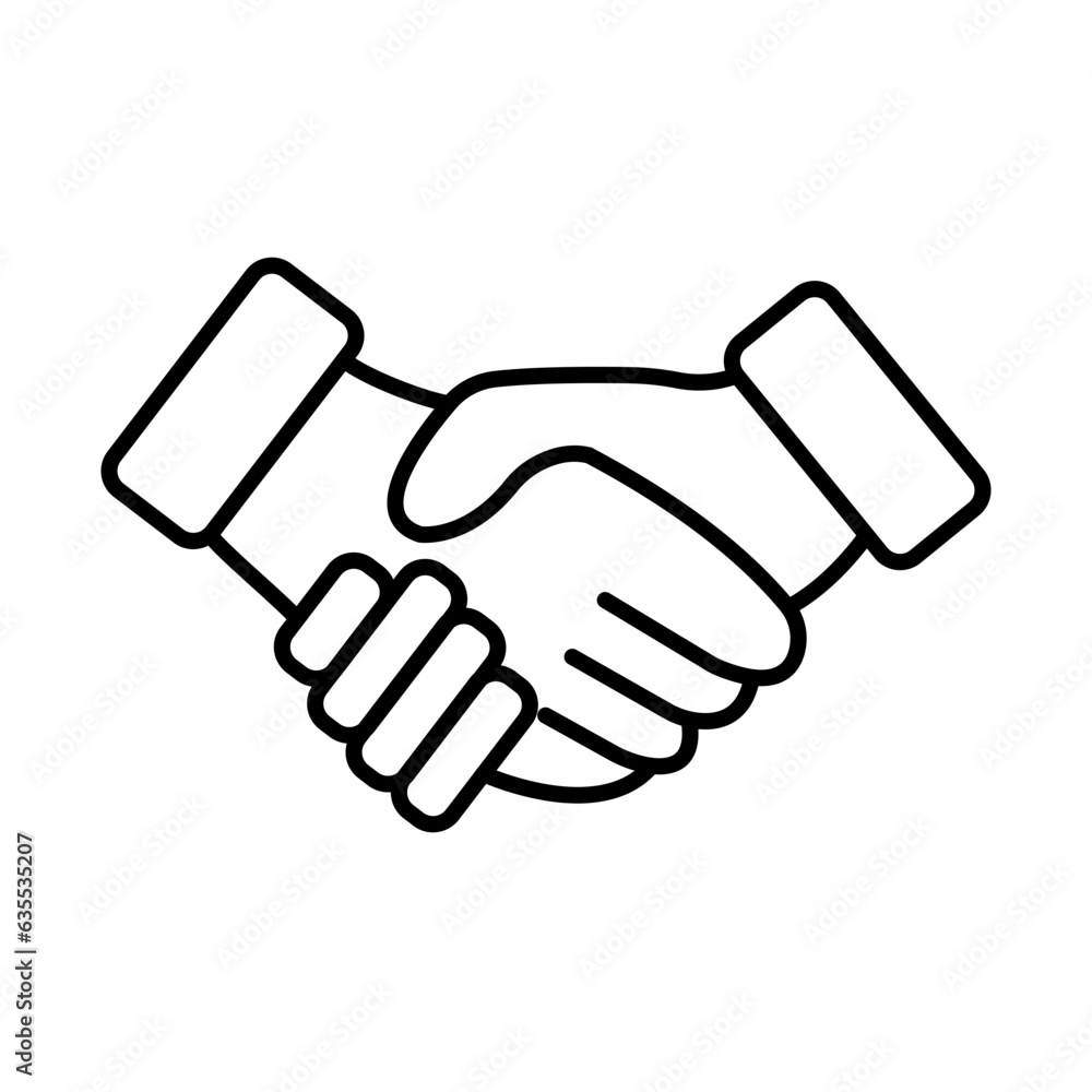 Handshake Icon Design Handshake Icon Design