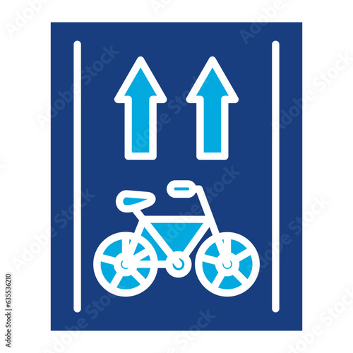 Bike Lane Icon