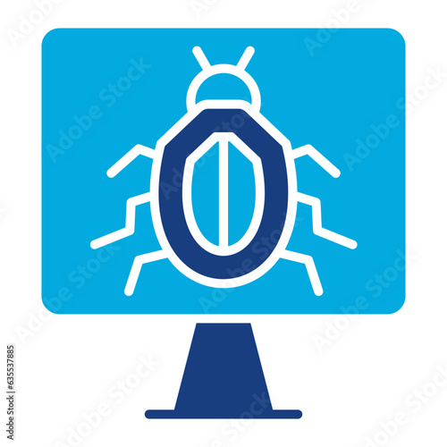 Computer Virus Icon