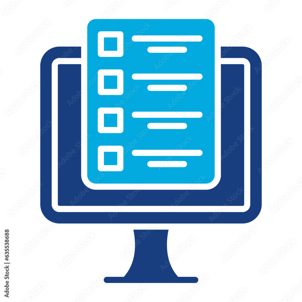 Online Exam Icon Online Exam Icon