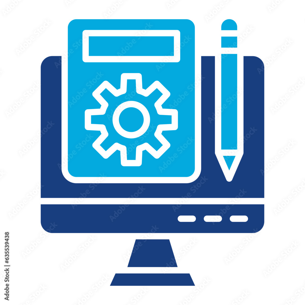 Content Management Icon Content Management Icon