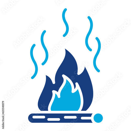Fire Pollution Icon