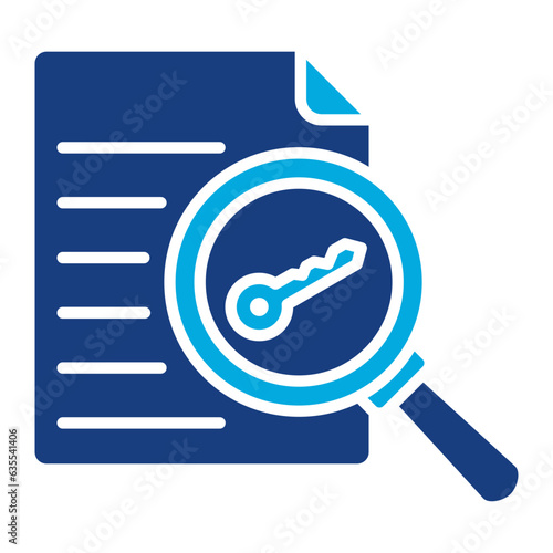 Keywords Search Icon