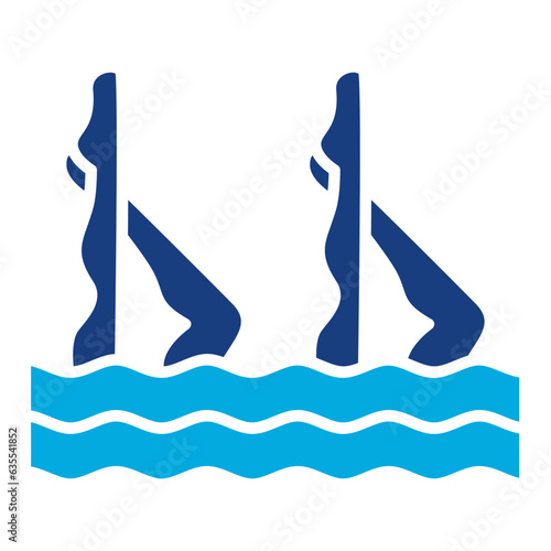Synchronised Swimming Icon