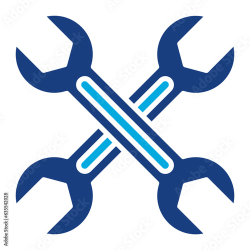 Cross Wrench Icon