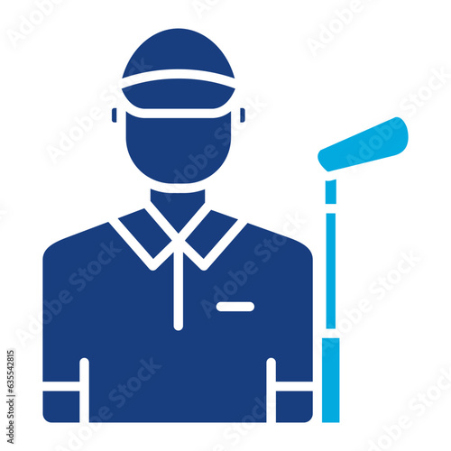 Golf Player Icon