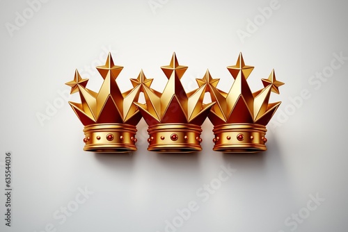 Kunde ist König, Krone mit Sternen und Bewertungen, Feedback photo