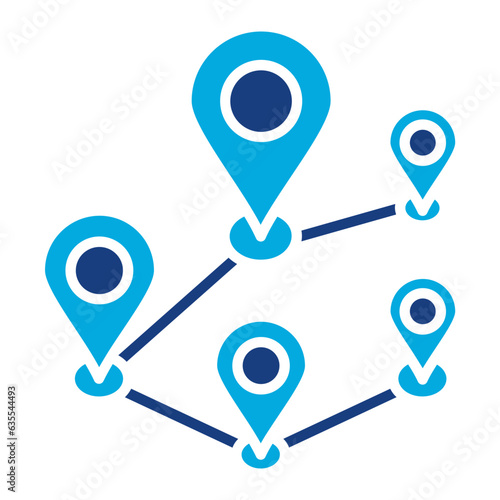 Multiple Destinations Icon