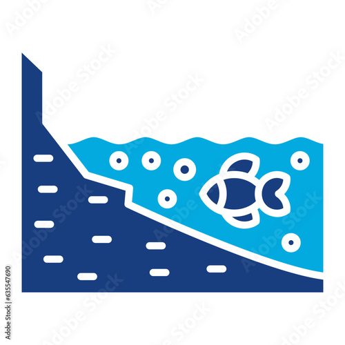 Shore Landscape Icon