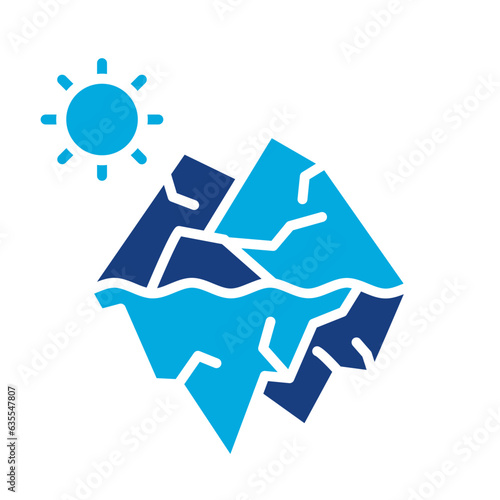 Iceberg Landscape Icon