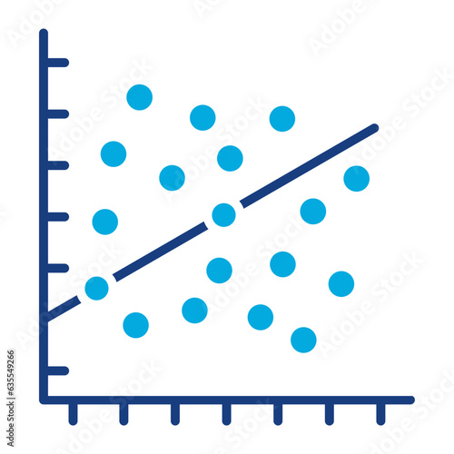 Scatter Plot Icon