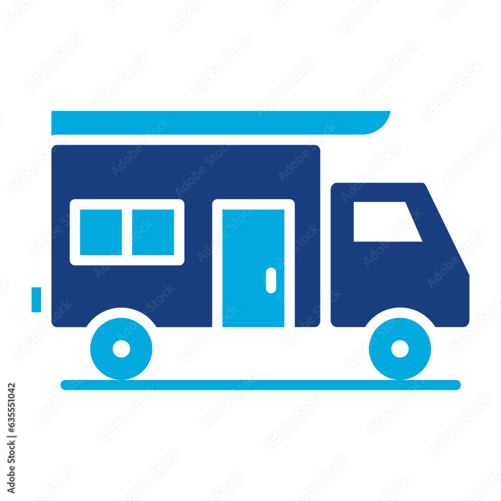 Camper Van Icon Camper Van Icon