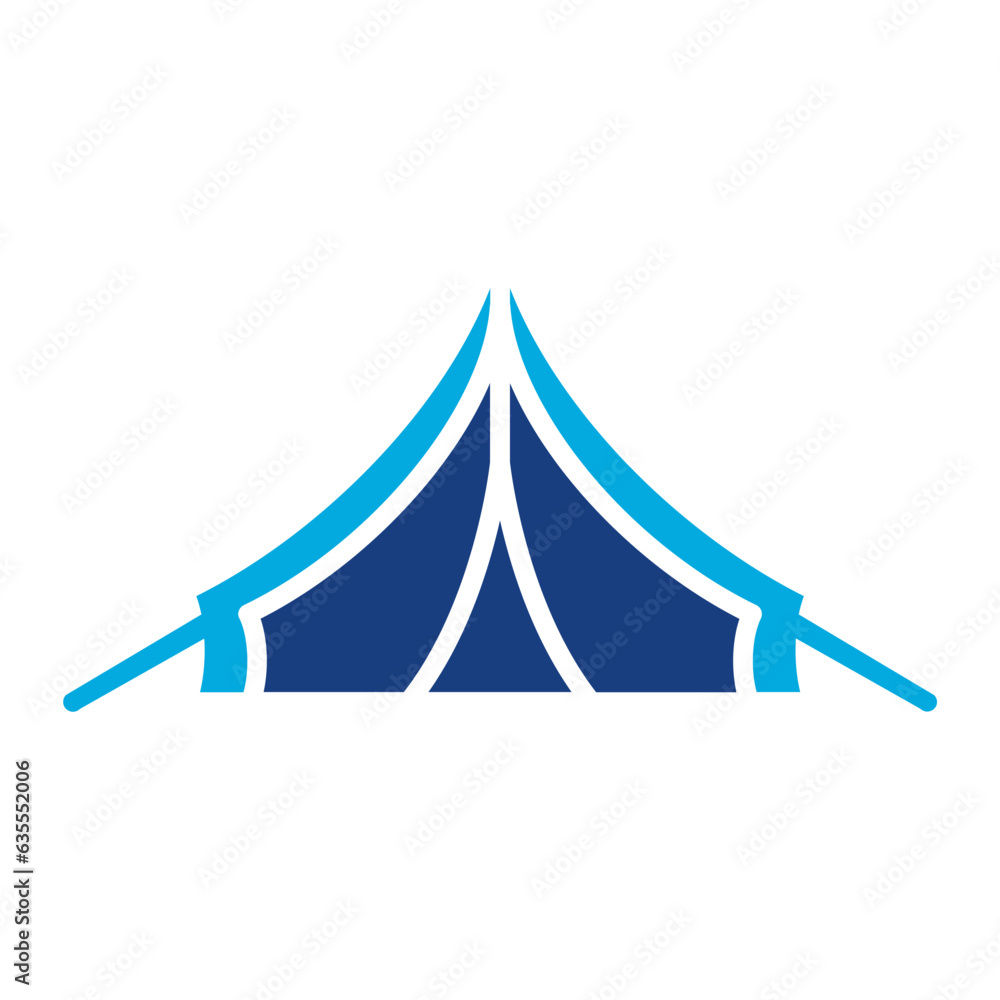 Army Tent Icon Army Tent Icon