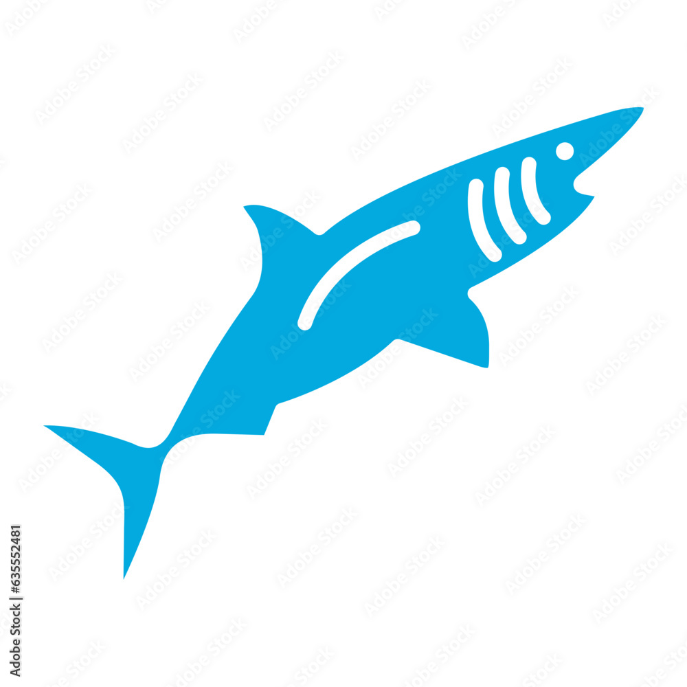Fototapeta premium Shark Icon