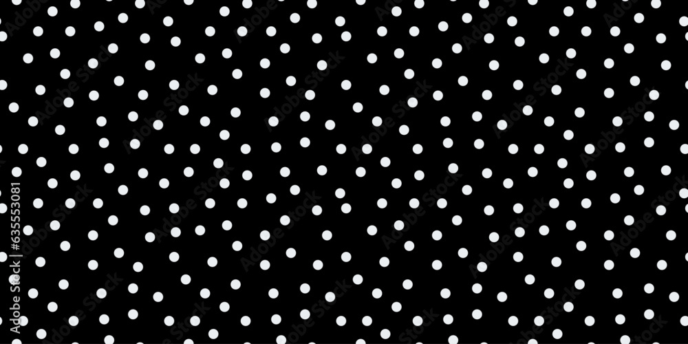 Small polka dot seamless pattern background. random dots texture. black and white dots textile Small polka dot seamless pattern background. random dots texture. black and white dots textile