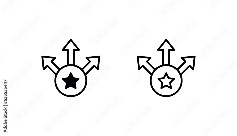 Opportunity icon design with white background stock illustration Opportunity icon design with white background stock illustration