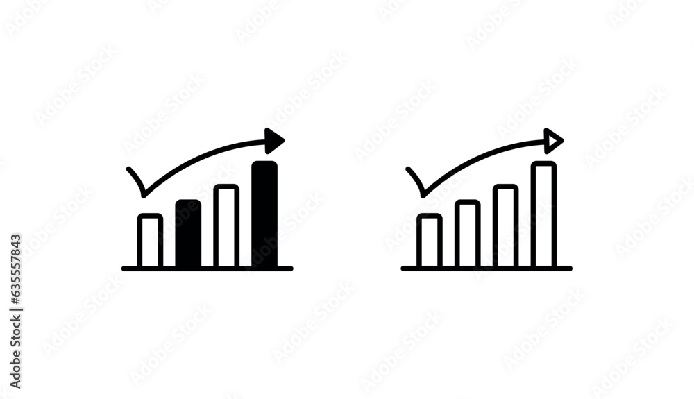 Obraz premium Benefits icon design with white background stock illustration