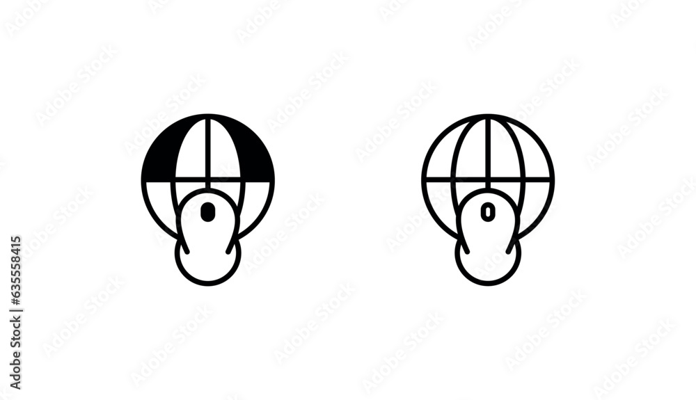 World Wide Skills icon design with white background stock illustration World Wide Skills icon design with white background stock illustration