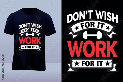 Gym vector t shirt design 