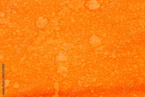 Orange painted watercolor background texture